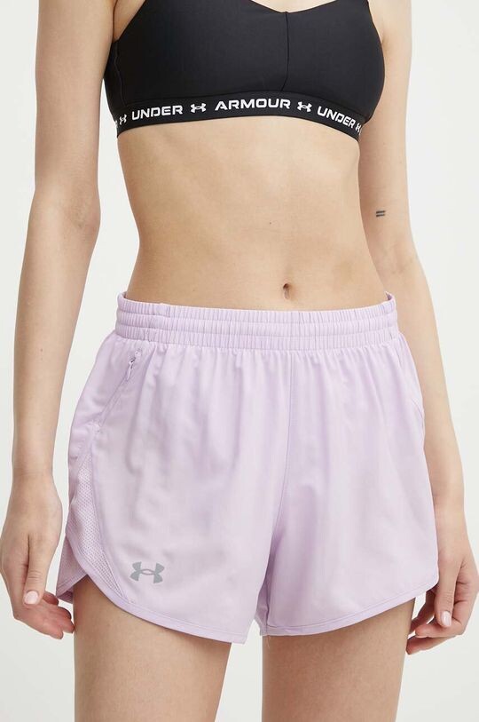 

Шорты для бега Fly By Under Armour, фиолетовый