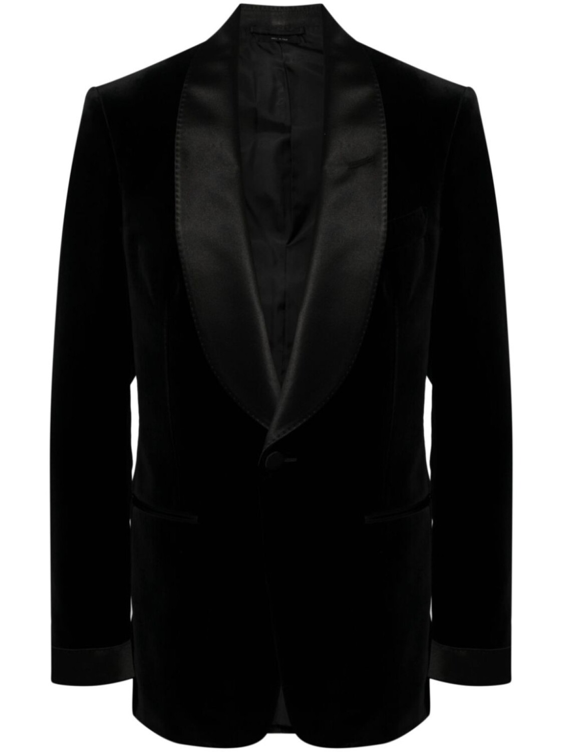 

TOM FORD бархатный блейзер, черный