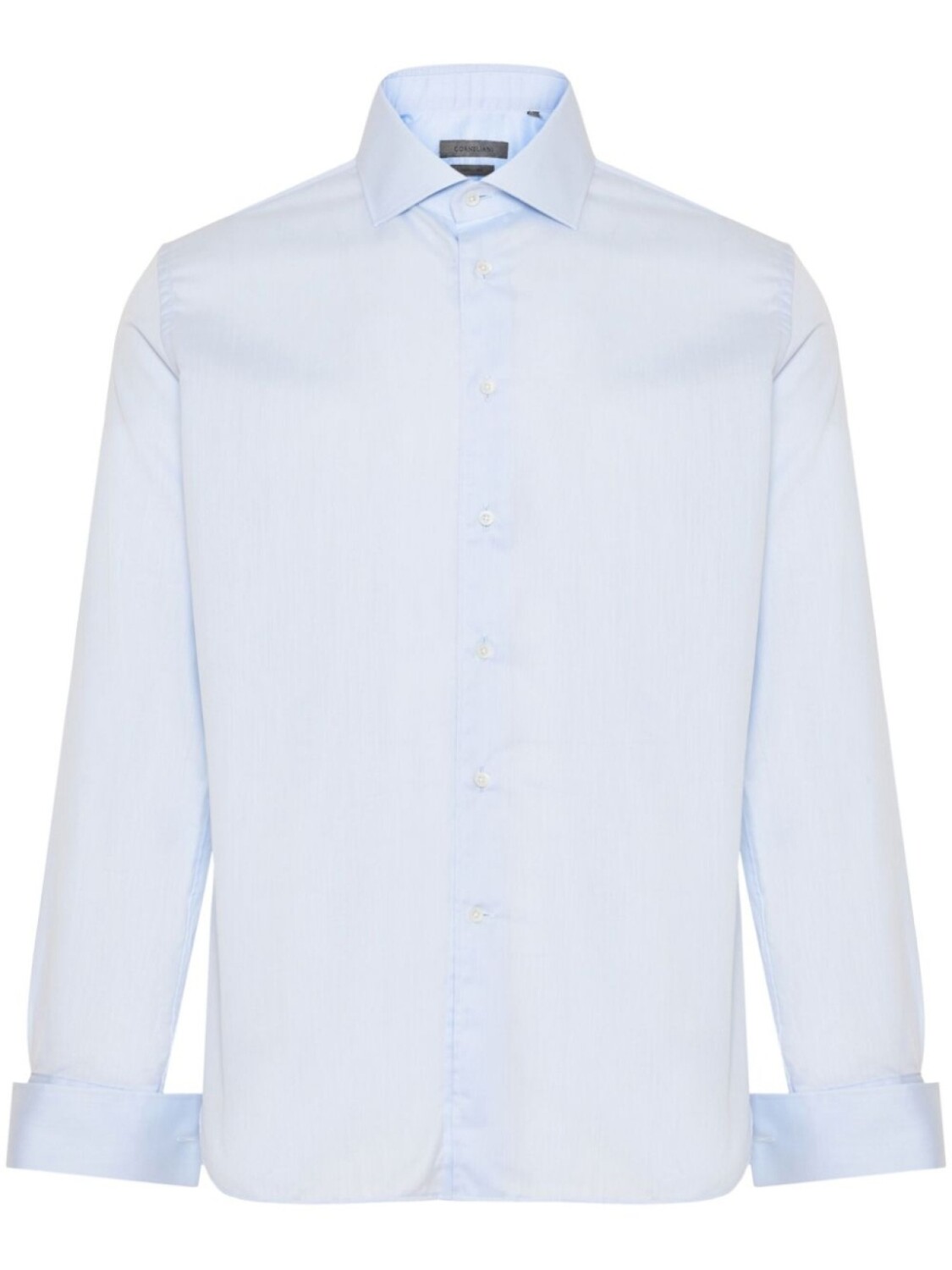 

Хлопковая рубашка Corneliani, синий