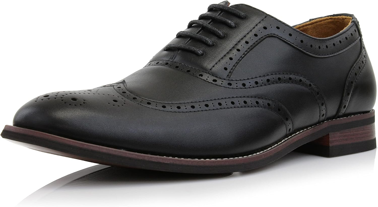 

Мужские оксфорды Ferro Aldo с крыльями, Классические броги и двухцветные модели Spectator, Формальная обувь для свадьбы, бизнеса и вечеринок, черный