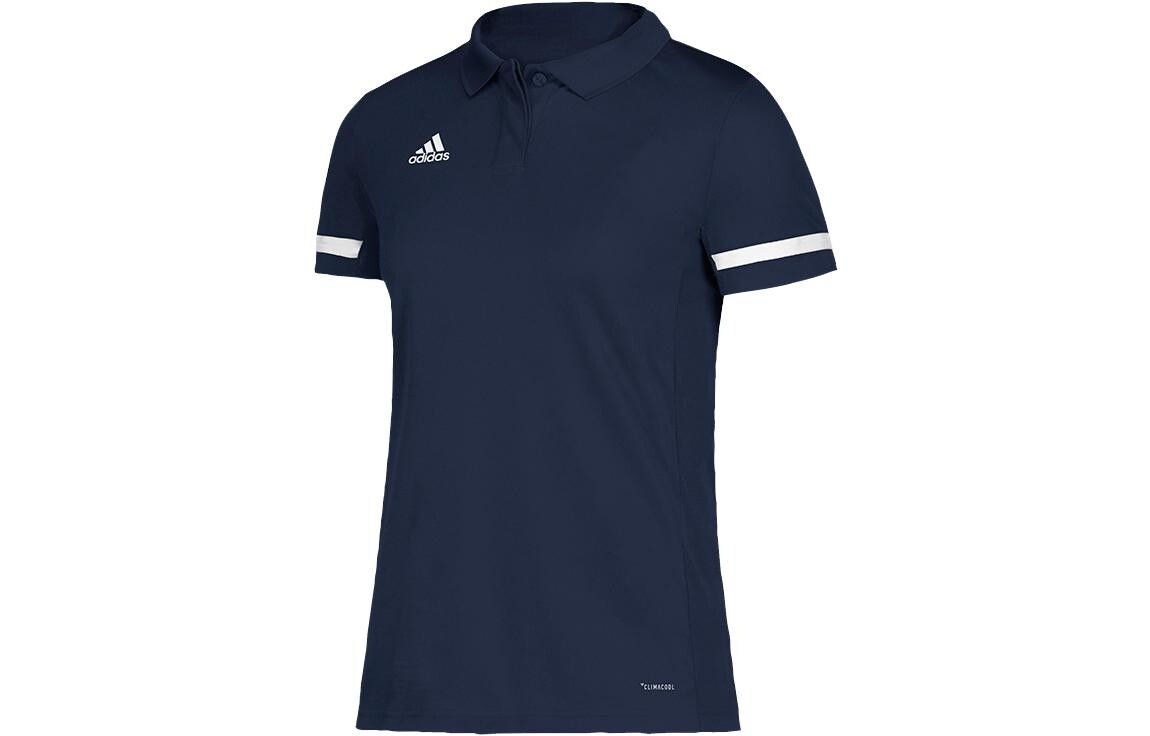 

Рубашка поло женская синяя Adidas