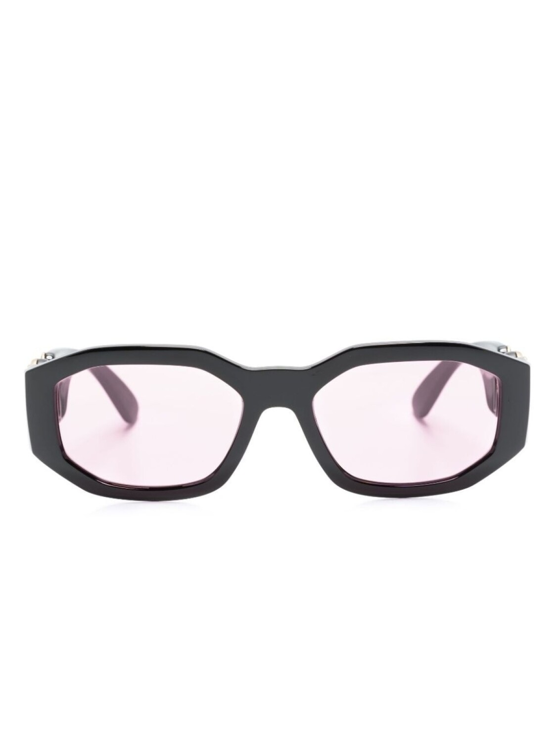 

Versace Eyewear солнцезащитные очки с декором Medusa, черный