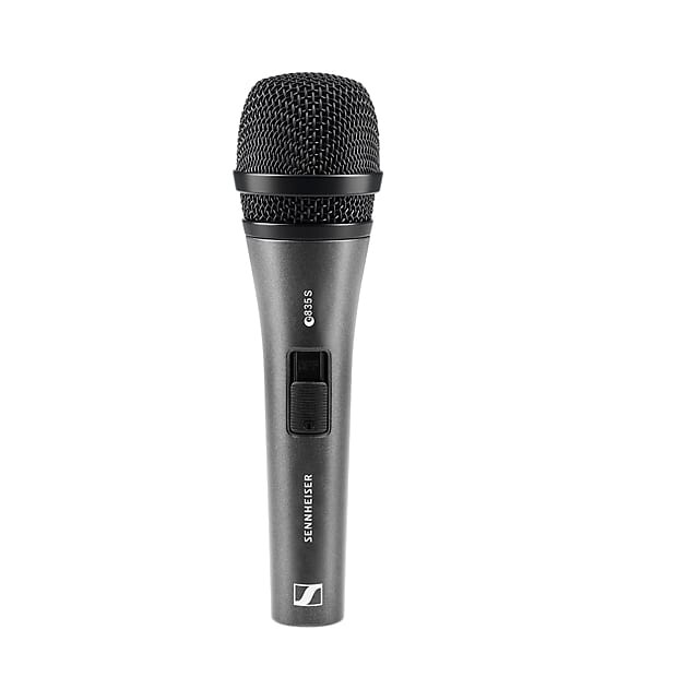 

Динамический микрофон Sennheiser e835 S Dynamic Handheld Cardioid Microphone with On / Off Switch