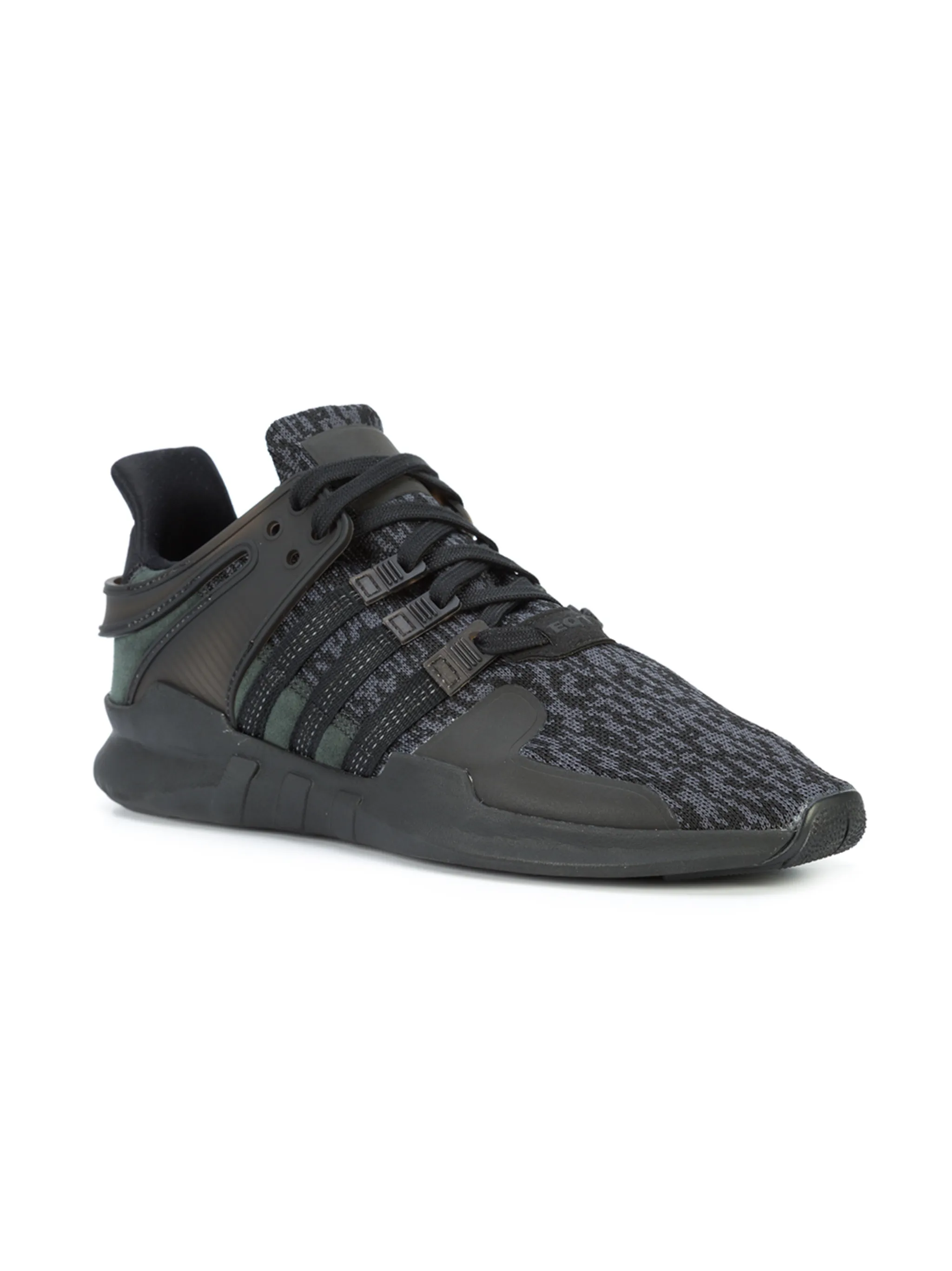 Кроссовки на шнуровке Adidas, черный — фото 2