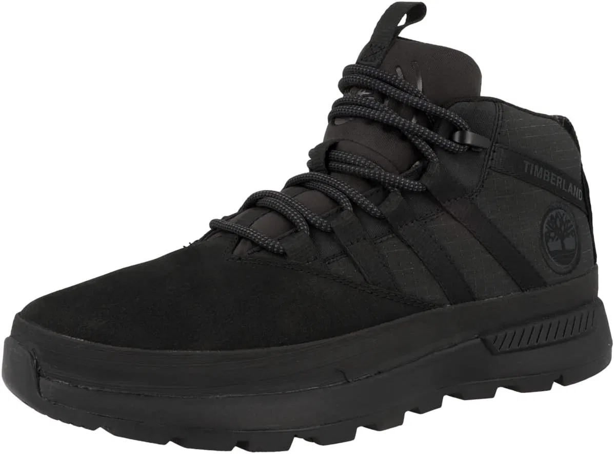 Мужские ботинки Timberland Mid Euro Trekker Super Ox, Black — фото 4