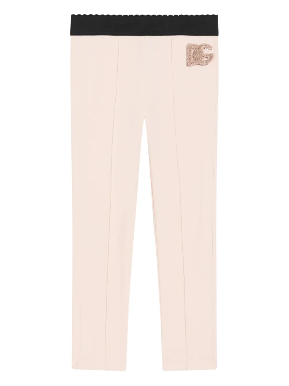 

Легинсы с эластичным поясом Dolce & Gabbana Kids, розовый