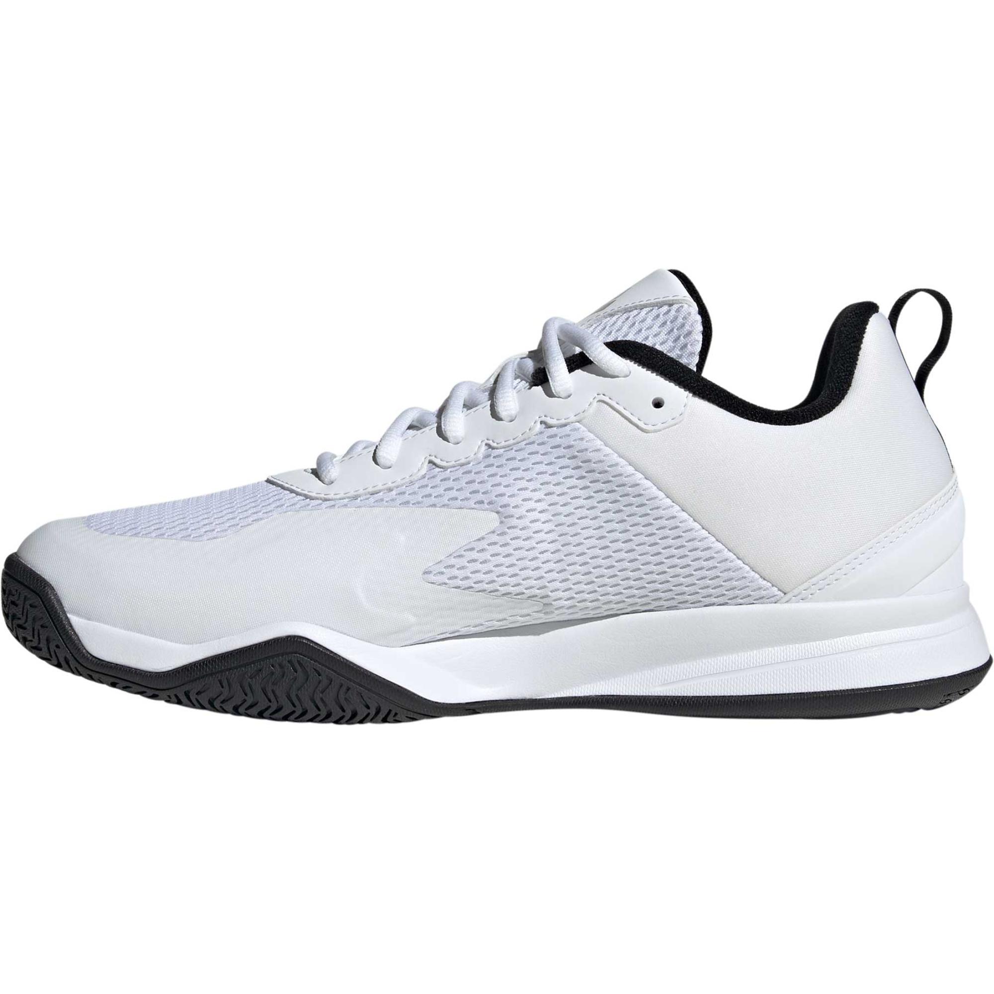 Мужские кроссовки Courtflash Speed Court Adidas, Cloud White/Core Black/Cloud White — фото 4
