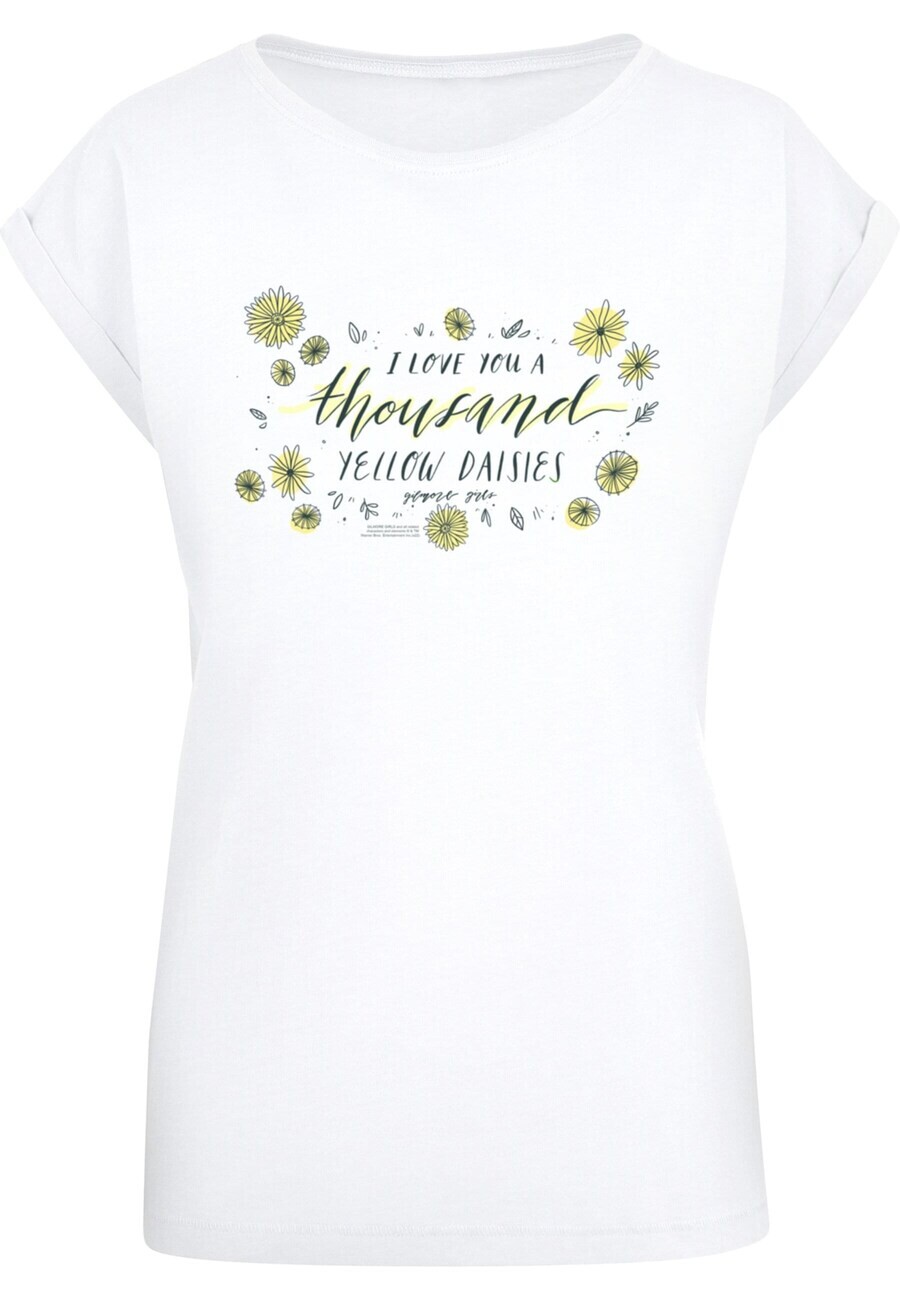 

Футболка ABSOLUTE CULT Shirt I Love You A Thousand Yellow Daisies, белый