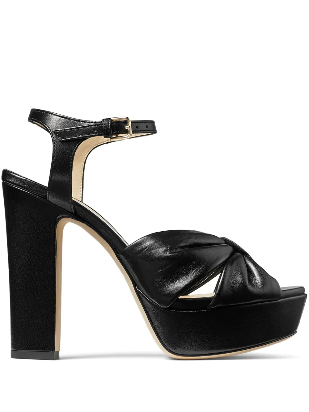 Босоножки Heloise 120 JIMMY CHOO, черный
