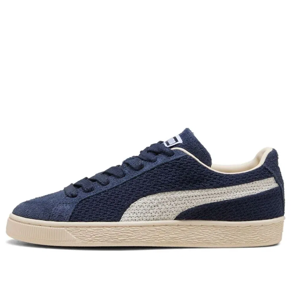 Кроссовки PUMA Suede Crochet 'PUMA Navy PUMA White' 406090-01, темно-синий