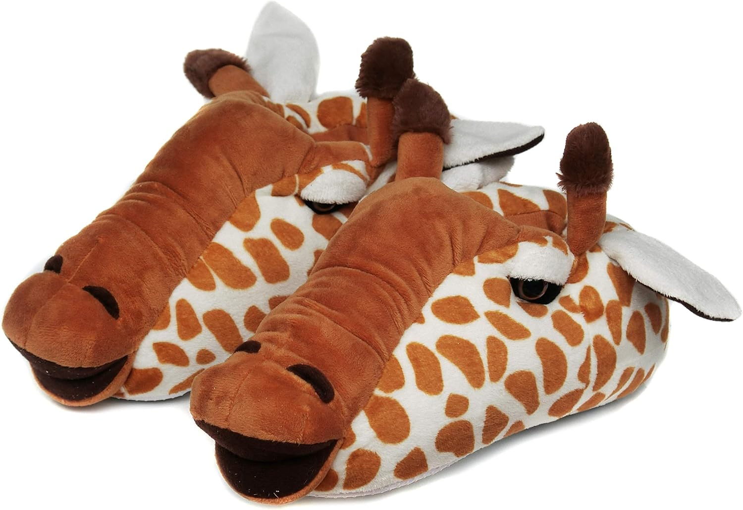 

Пушистые зимние тапочки Onmygogo с животными для мужчин и женщин, Giraffe