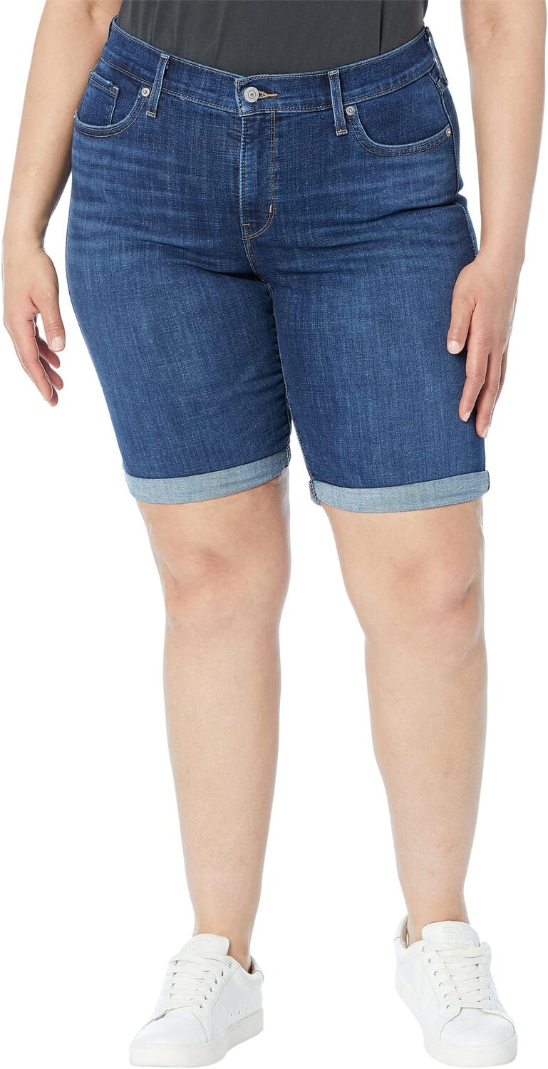 

Шорты Levi's Womens Shaping Bermuda, цвет Lapis Midnight