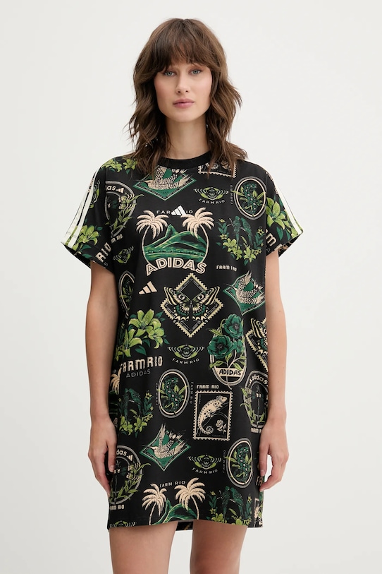 

Платье X Farm Rio Adidas, черный