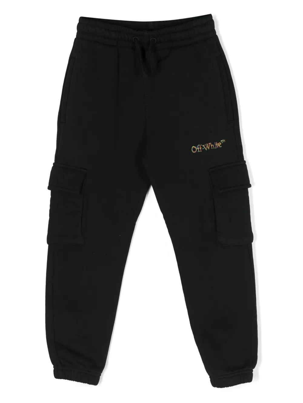 

Спортивные брюки с полосками Diag OFF-WHITE KIDS, черный