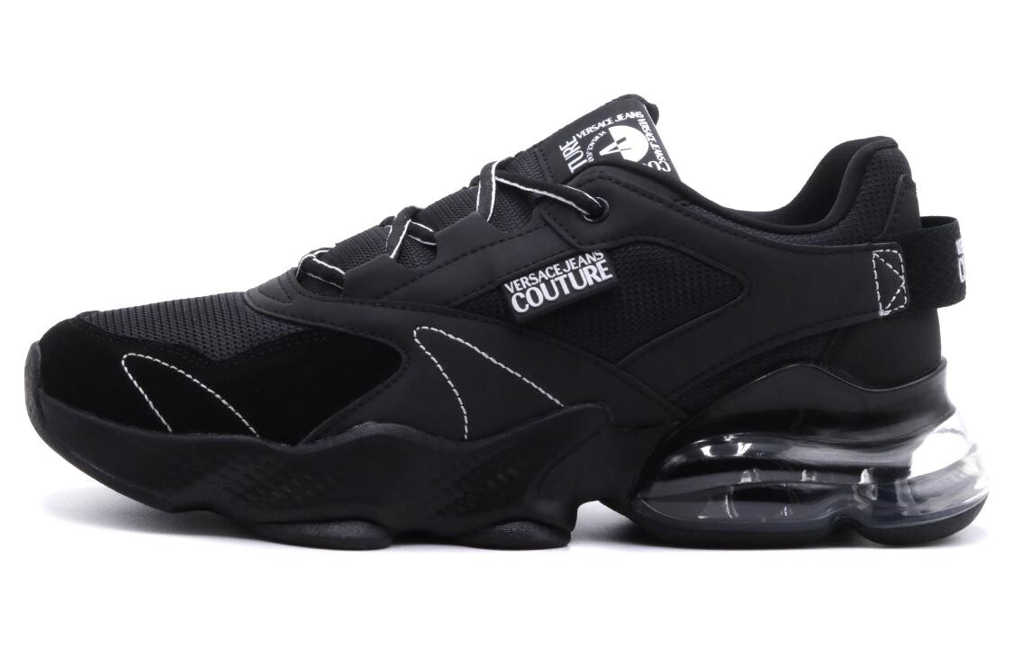 

Кроссовки VERSACE JEANS Lifestyle Shoes Men Low-top Black, черный