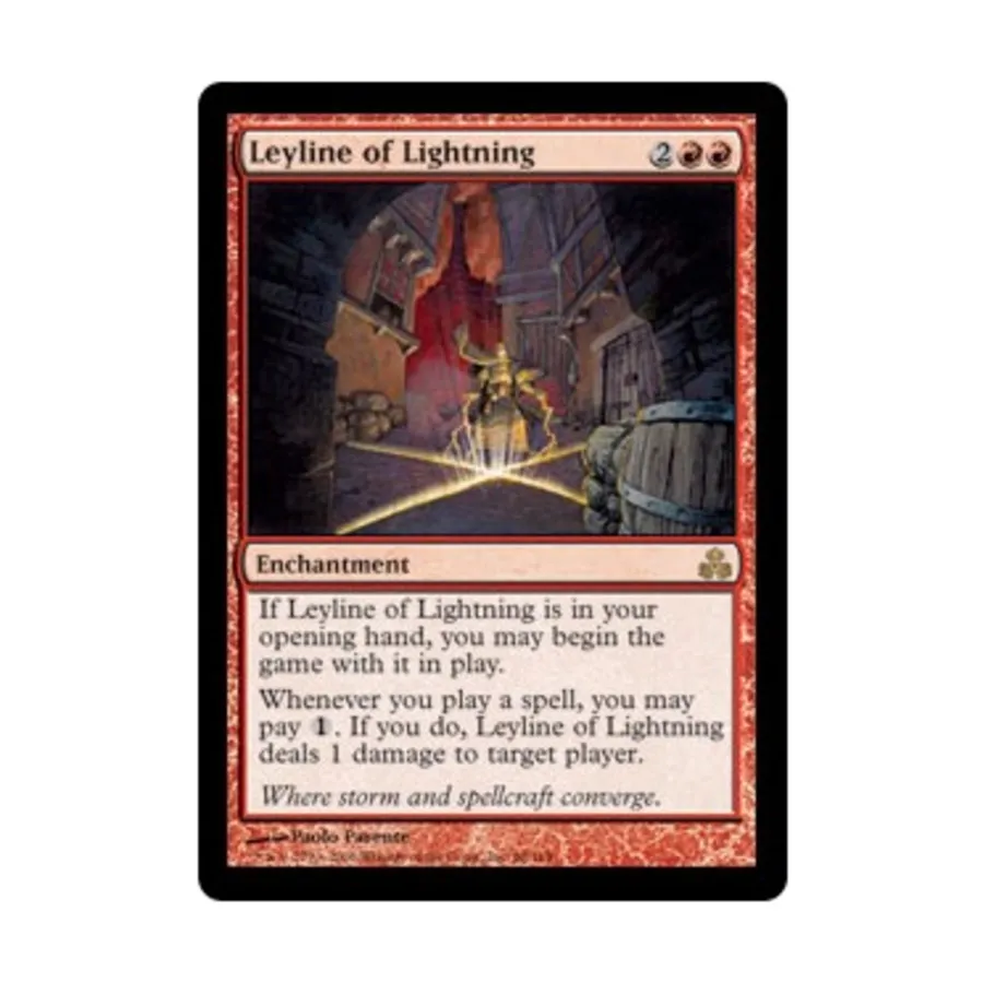 

CCG Лейлайн молнии (клавиша R), MTG - Guildpact