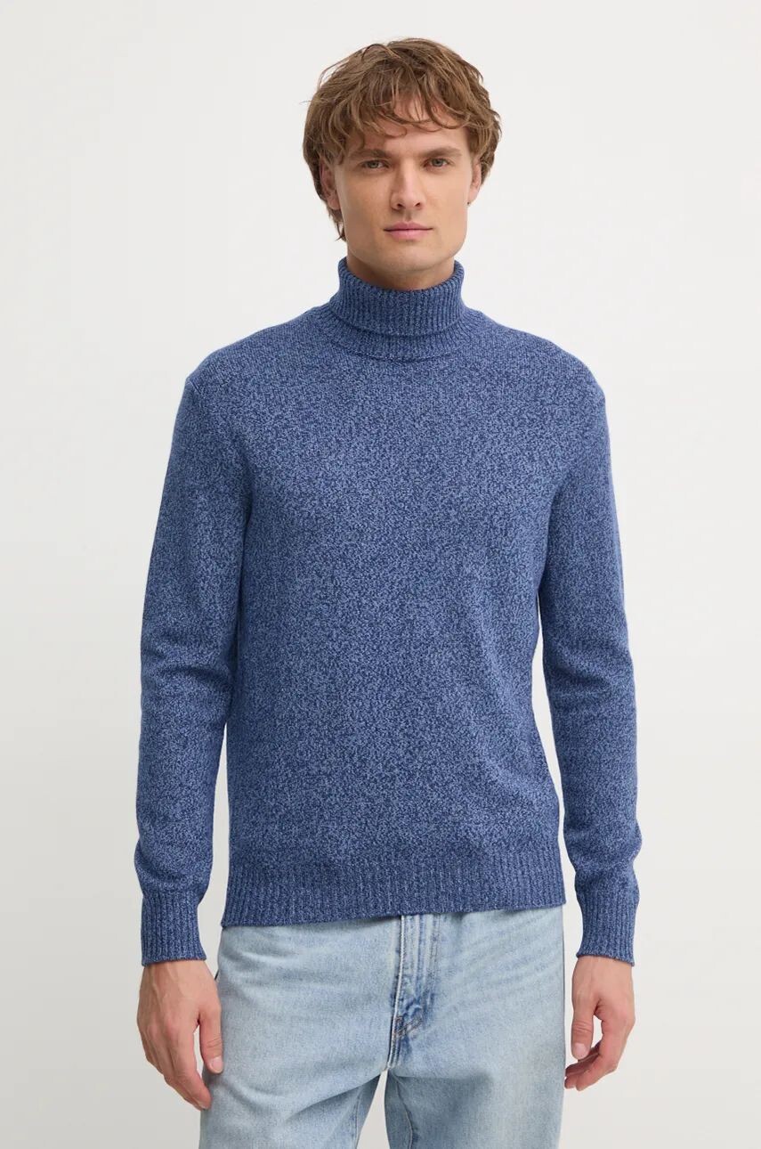 

Свитер United Colors of Benetton из смесовой шерсти, синий