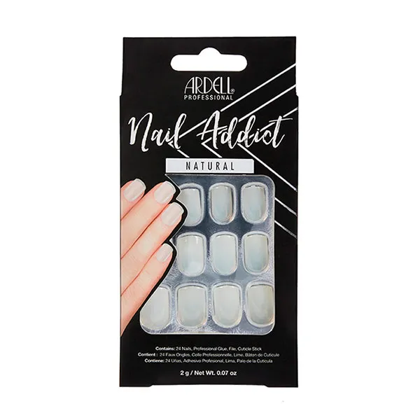 

Искусственные ногти Nail Addict Natural Squared Ardell, 1 UD