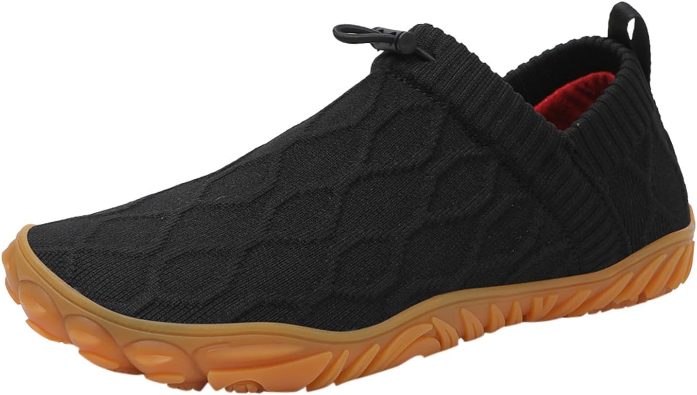 

Мужские модные повседневные туфли без шнурков, легкие, с тонкой нескользящей подошвой, для активного отдыха, размер 13, широкие Generic, черный