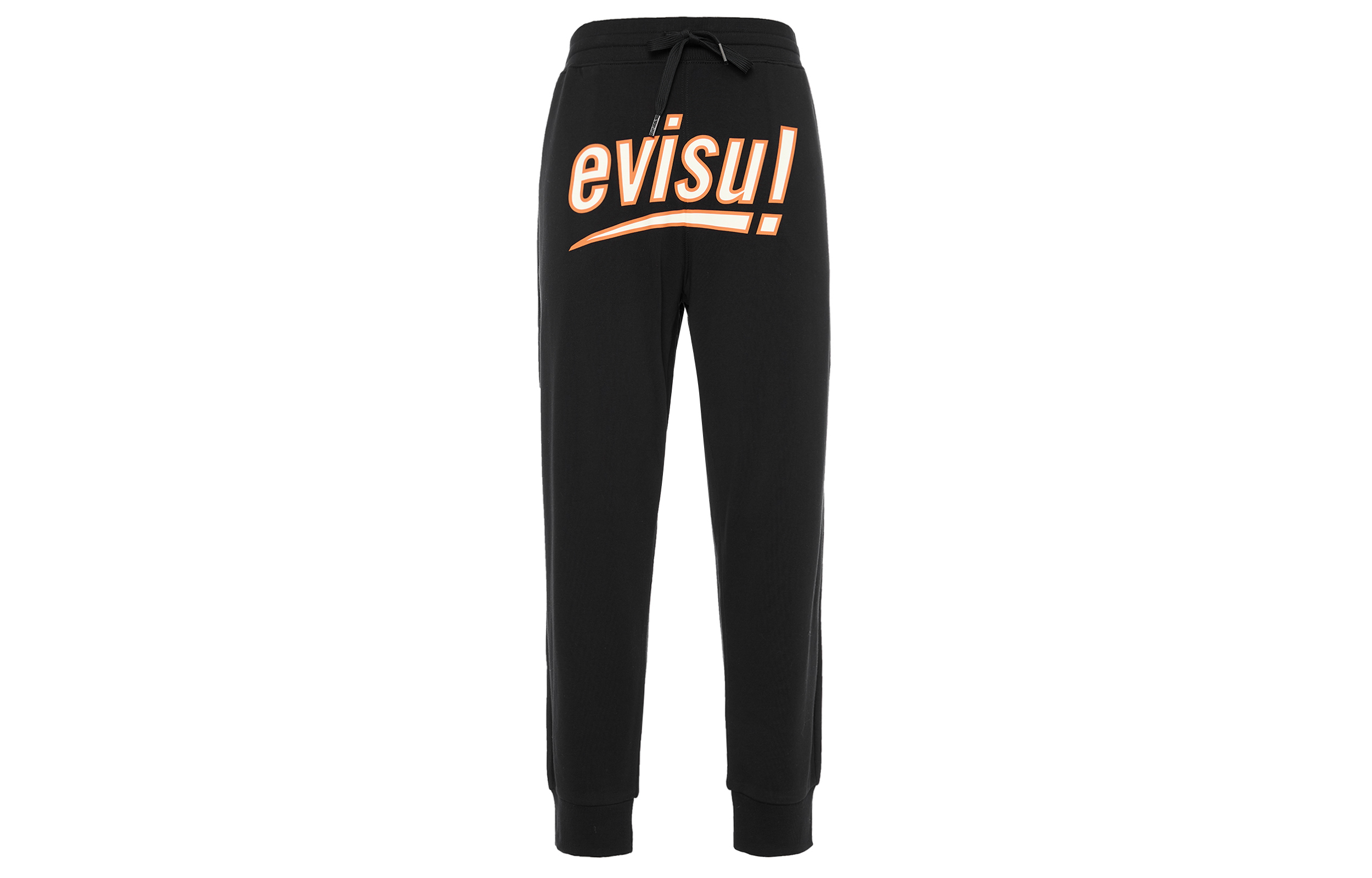 

Трикотажные спортивные штаны мужские черные Evisu, черный