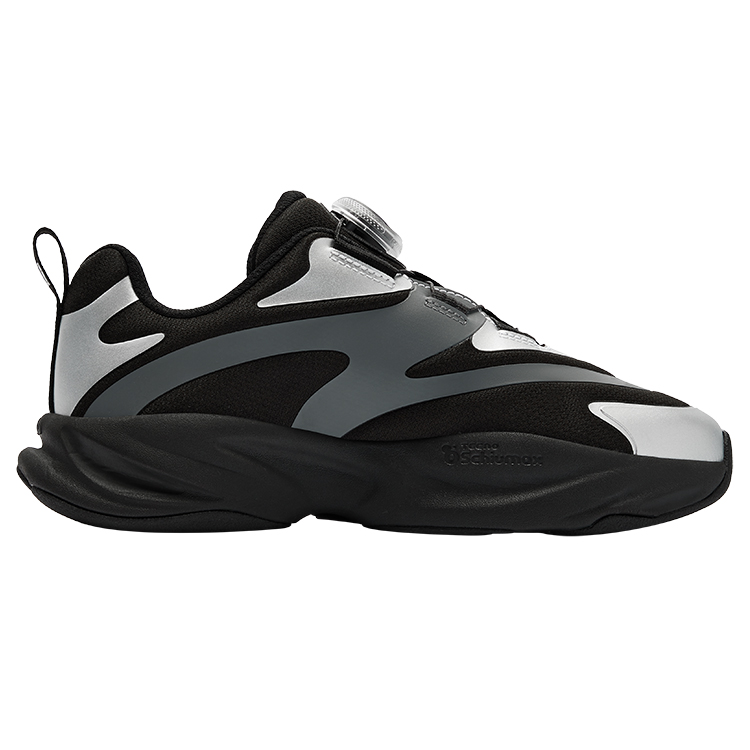 FILA KIDS Скользостойкие, износостойкие, дышащие низкие детские кроссовки Black Space Silver Kids' — фото 2