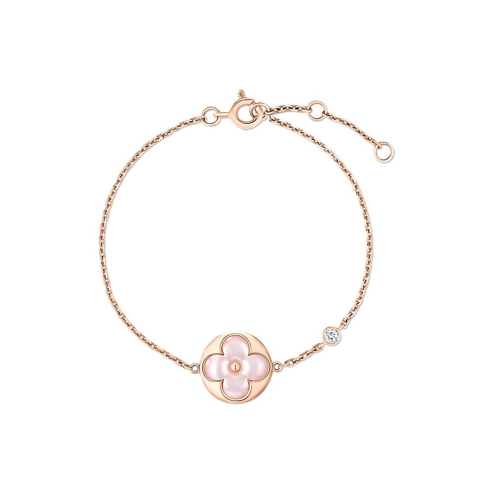 

Браслет Color Blossom BB Sun, розовое золото, розовый перламутр и бриллиант Louis Vuitton, золотой