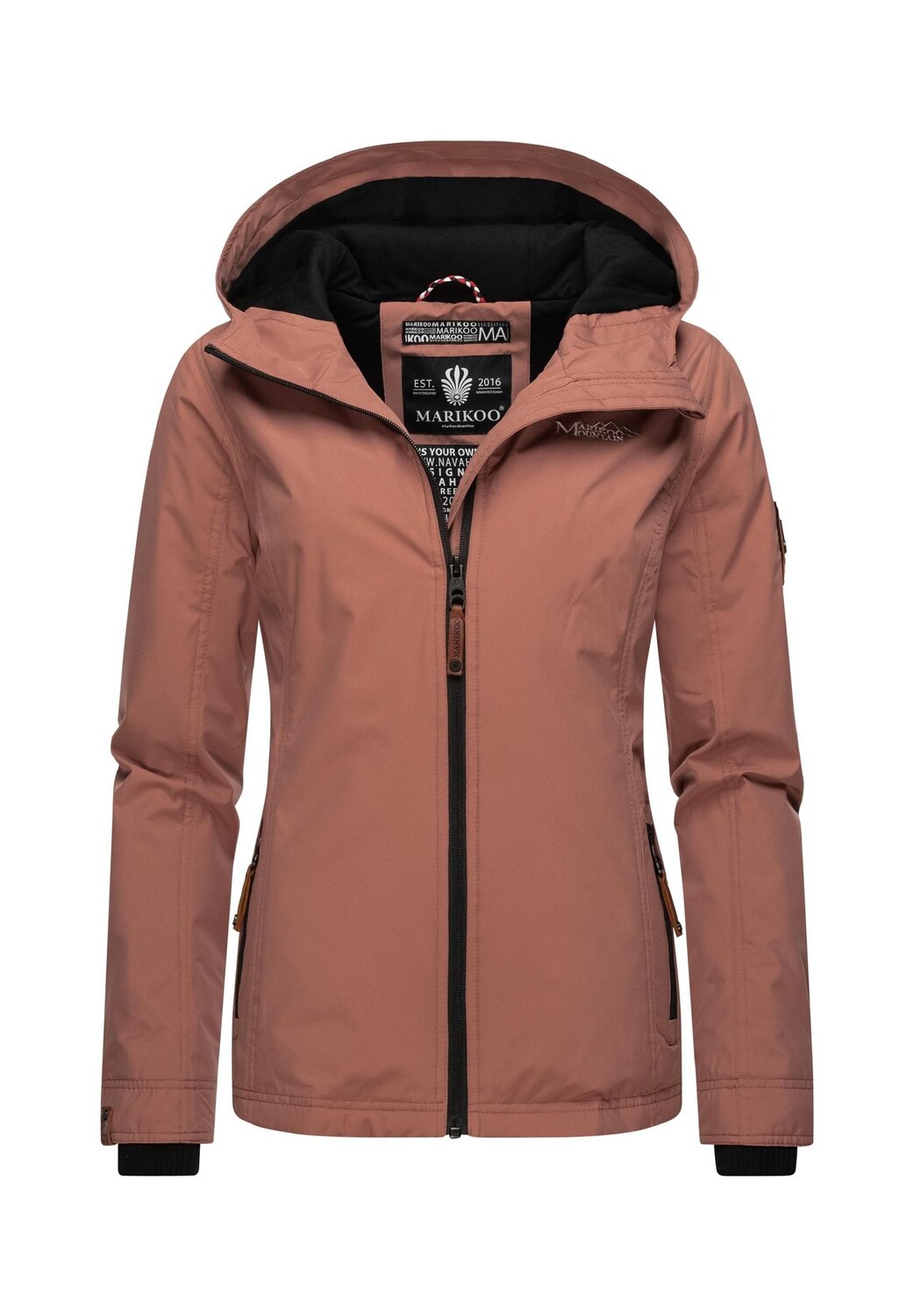 

Переходная куртка ежевика MARIKOO, цвет Terracotta