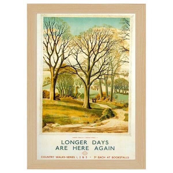 

Рамка для фотографий LegendArte Poster 1938 Longer Days цвет eiche