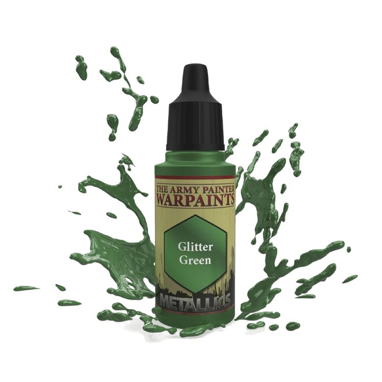 

Аксессуары The Army Painter: Warpaints Metallics - Glitter Green (18ml)