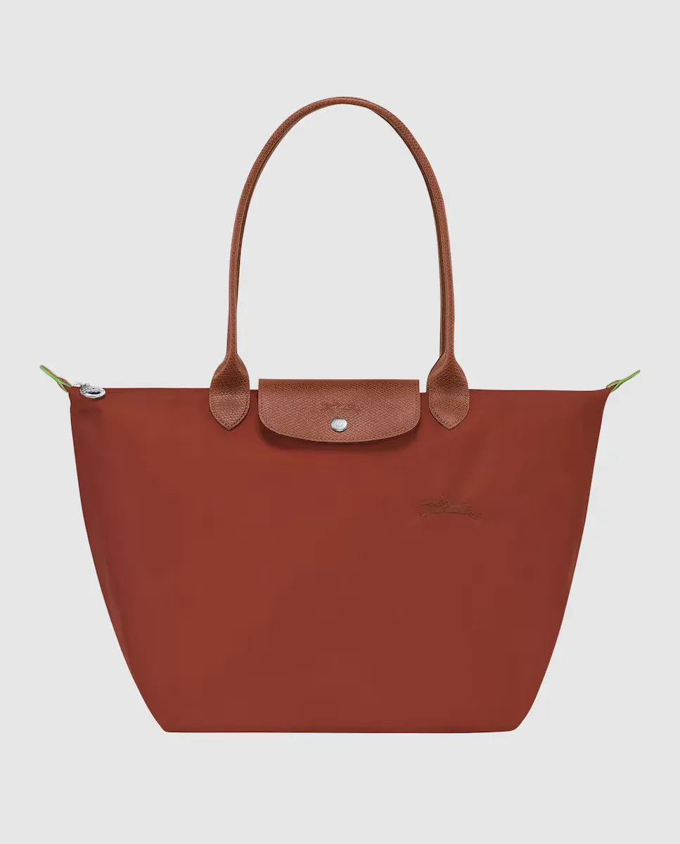

Сумка на плечо Le Pliage Green в размере L Longchamp, коричневый