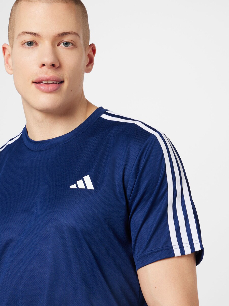 Рубашка для выступлений ADIDAS PERFORMANCE Train Essentials, темно-синий — фото 3
