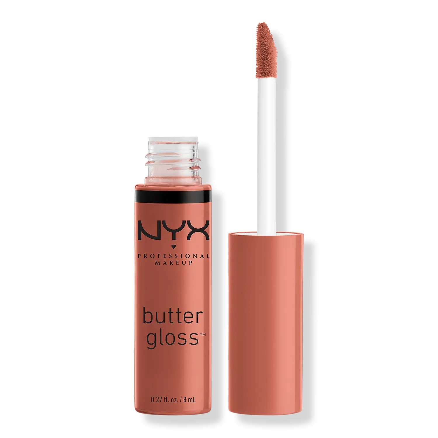 

Нелипкий блеск для губ Butter Gloss NYX Professional Makeup, Bit Of Honey (peach nude)