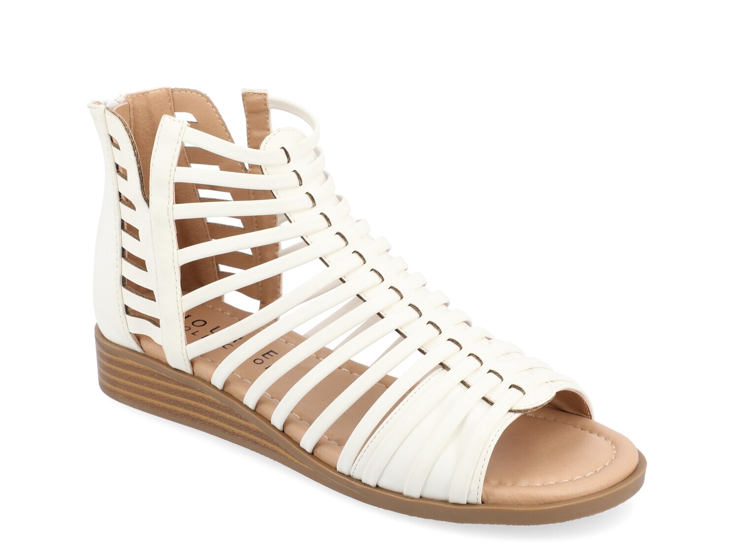 

Сандалии Journee Collection Gladiator Delilah, белый