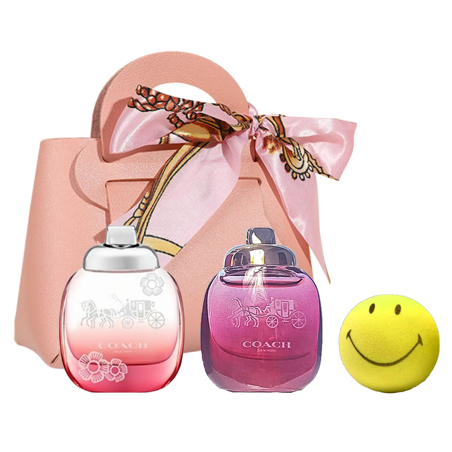 Подарочный набор Coach: парфюмерная вода Coach Floral Blush и Coach Eau de Parfum, 4,5 мл х 2 — фото 4