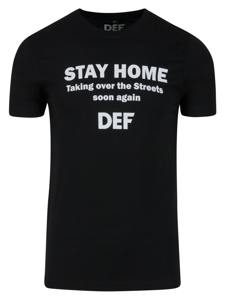 

Футболка DEF, черный