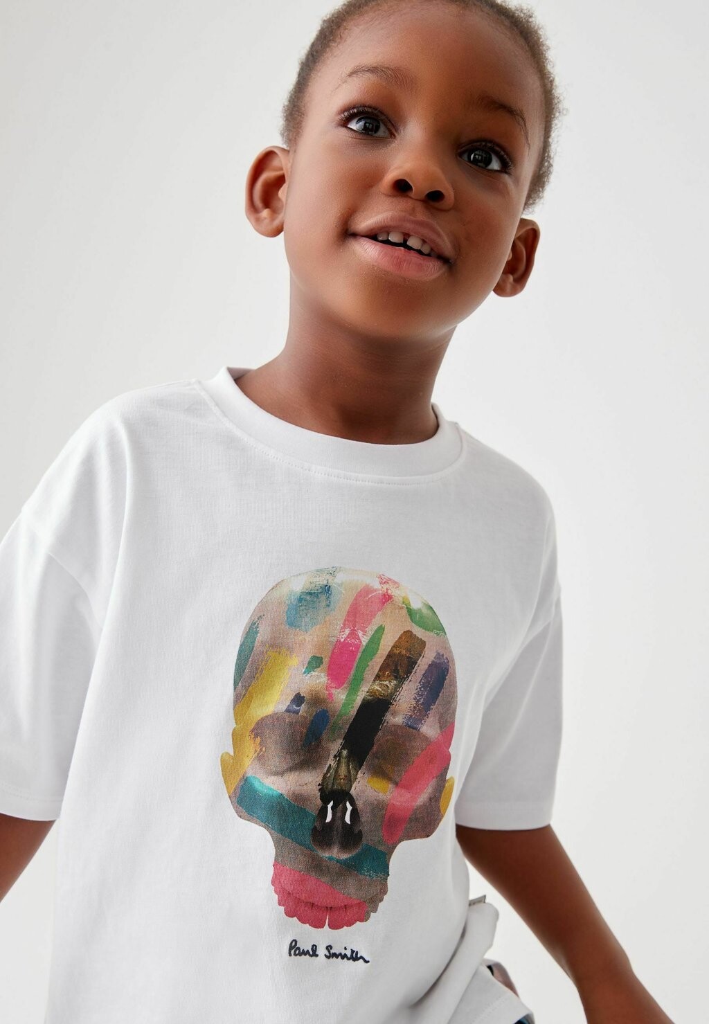 

Футболка OVERSIZED SHORT SLEEVE ICONIC Paul Smith Junior, белый