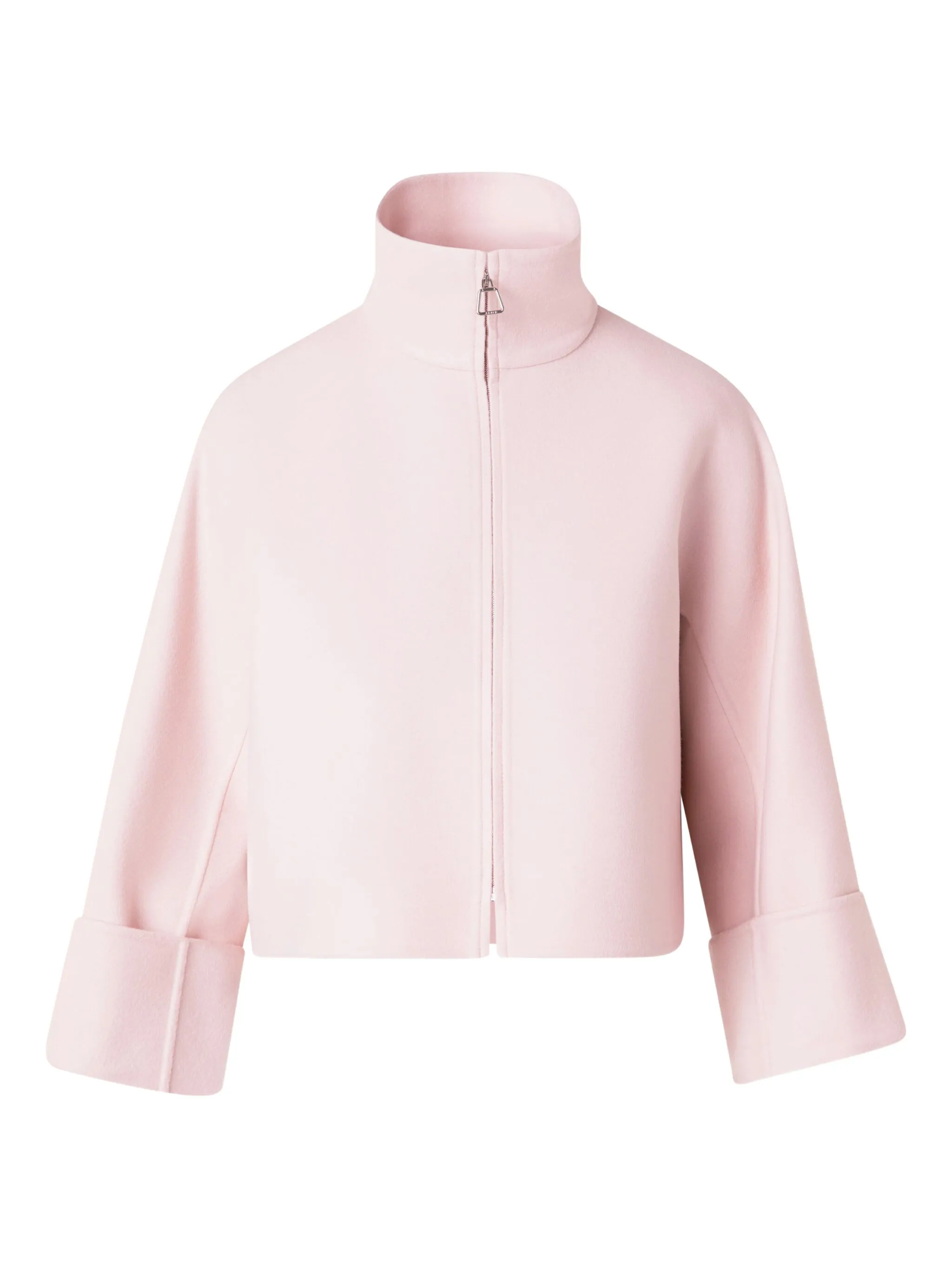 

Куртка на молнии с воротником-воронкой Akris, розовый