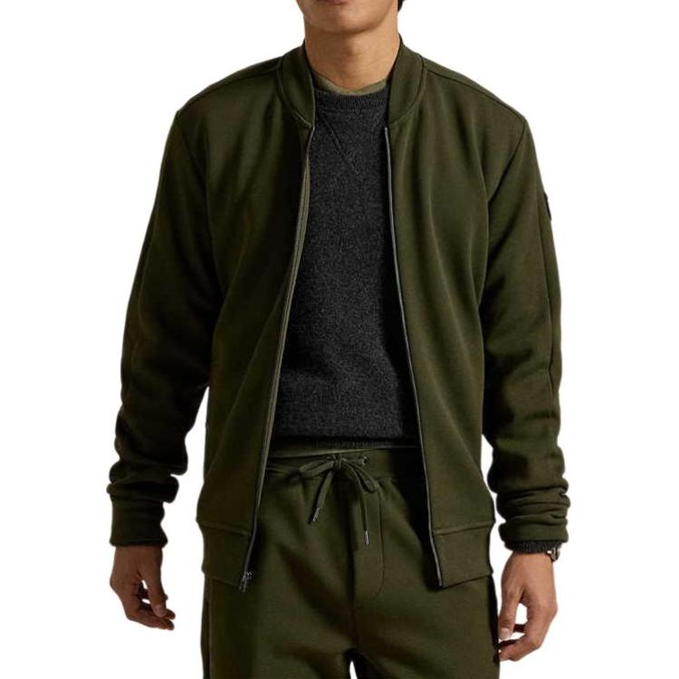Polo Ralph Lauren Куртка мужская коричневая зеленая, Brown Green — фото 4