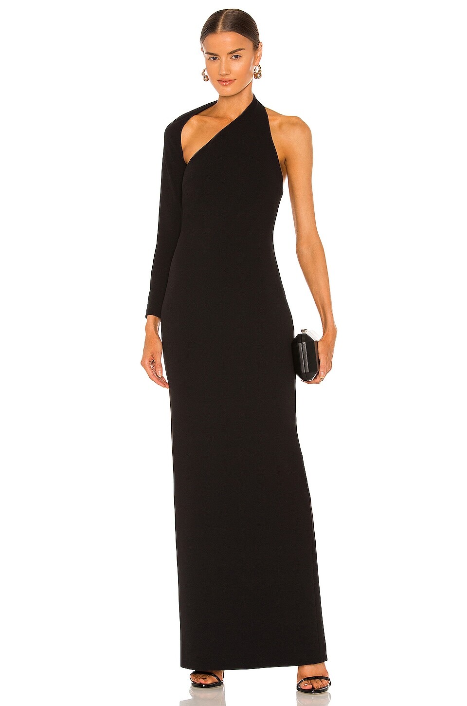 

Платье макси SOLACE London Saren, черный