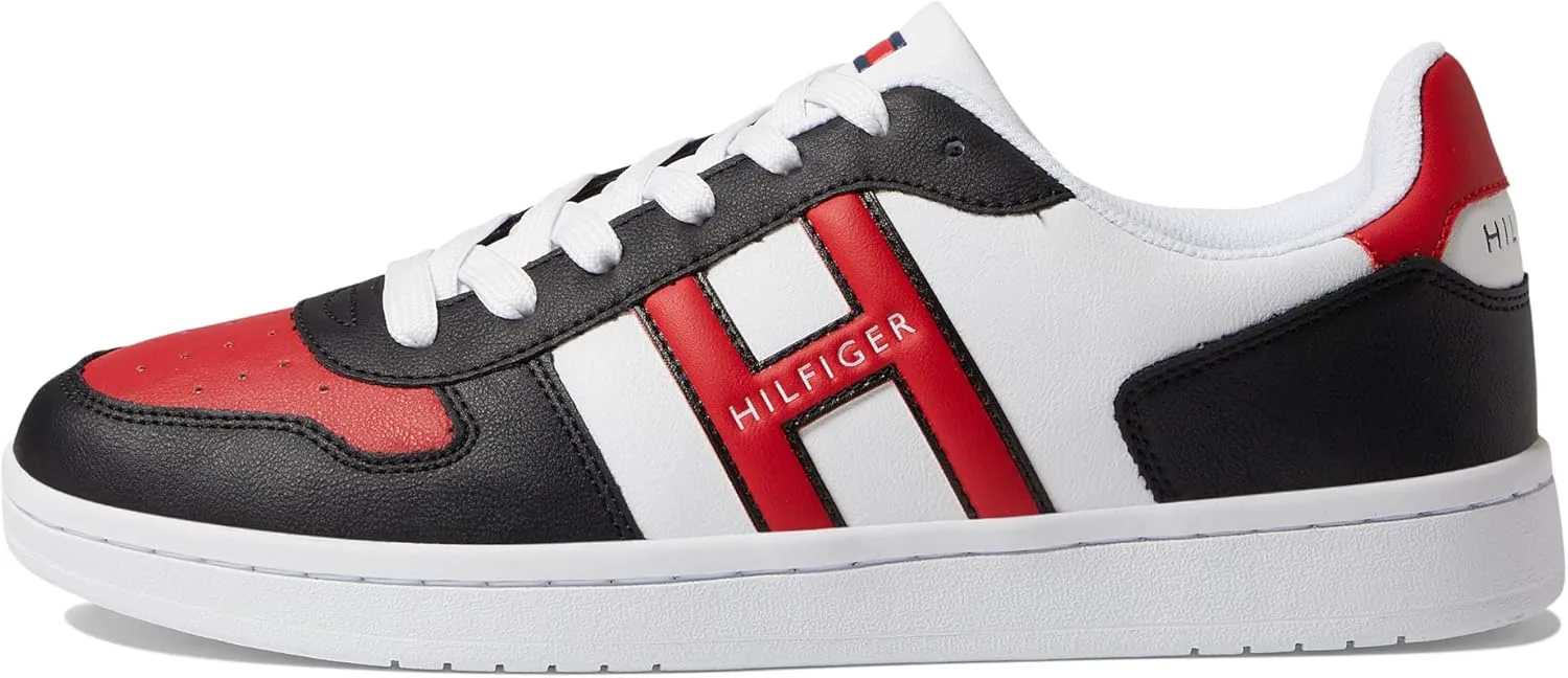 Кроссовки Tommy Hilfiger Leman 2, черный/красный/белый — фото 4