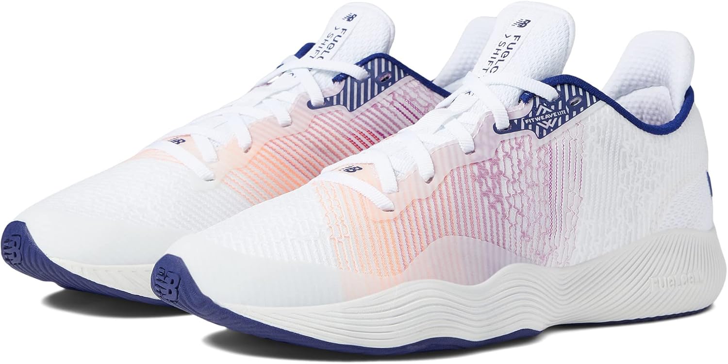 Мужские кроссовки New Balance FuelCell Shift Tr, белый/синий/оранжевый — фото 2