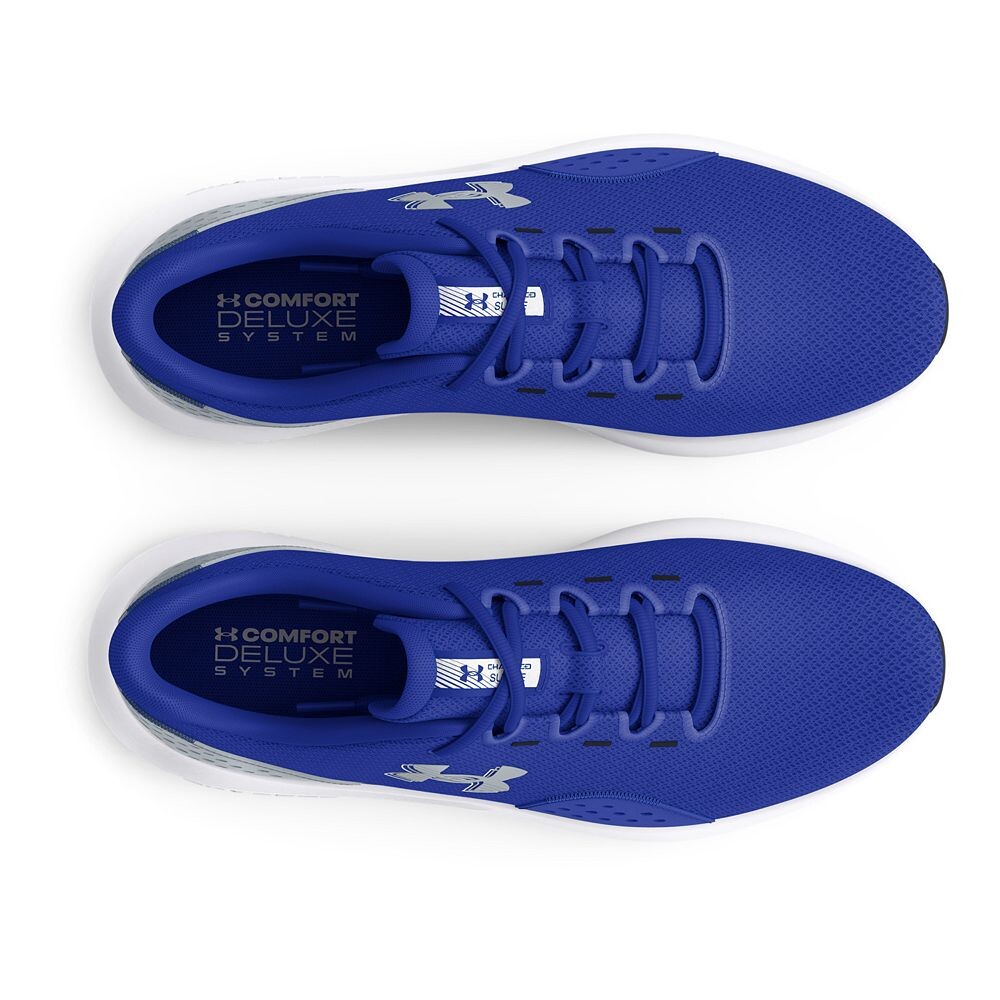 Мужские кроссовки Under Armour Surge 4, цвет Black Gray White — фото 4