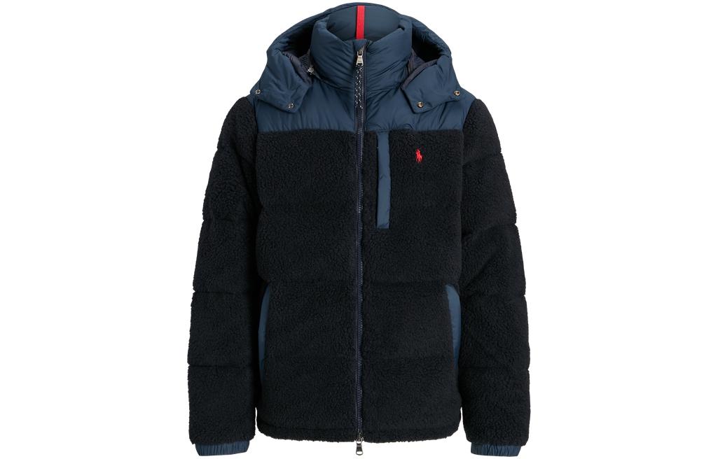 Polo Ralph Lauren Куртка пуховая мужская морской синий FW23, Marine Blue — фото 3