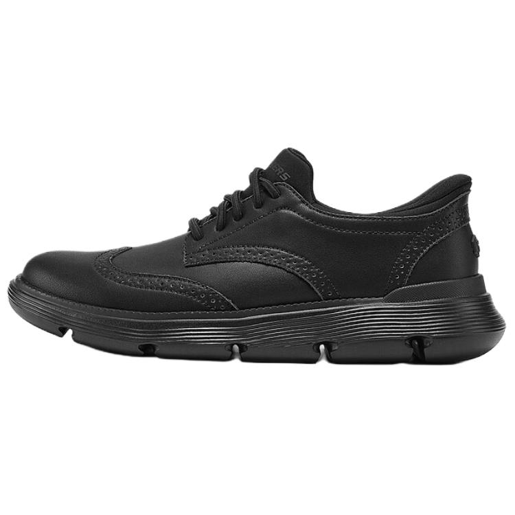 

Skechers Повседневные кожаные туфли Garza мужские black