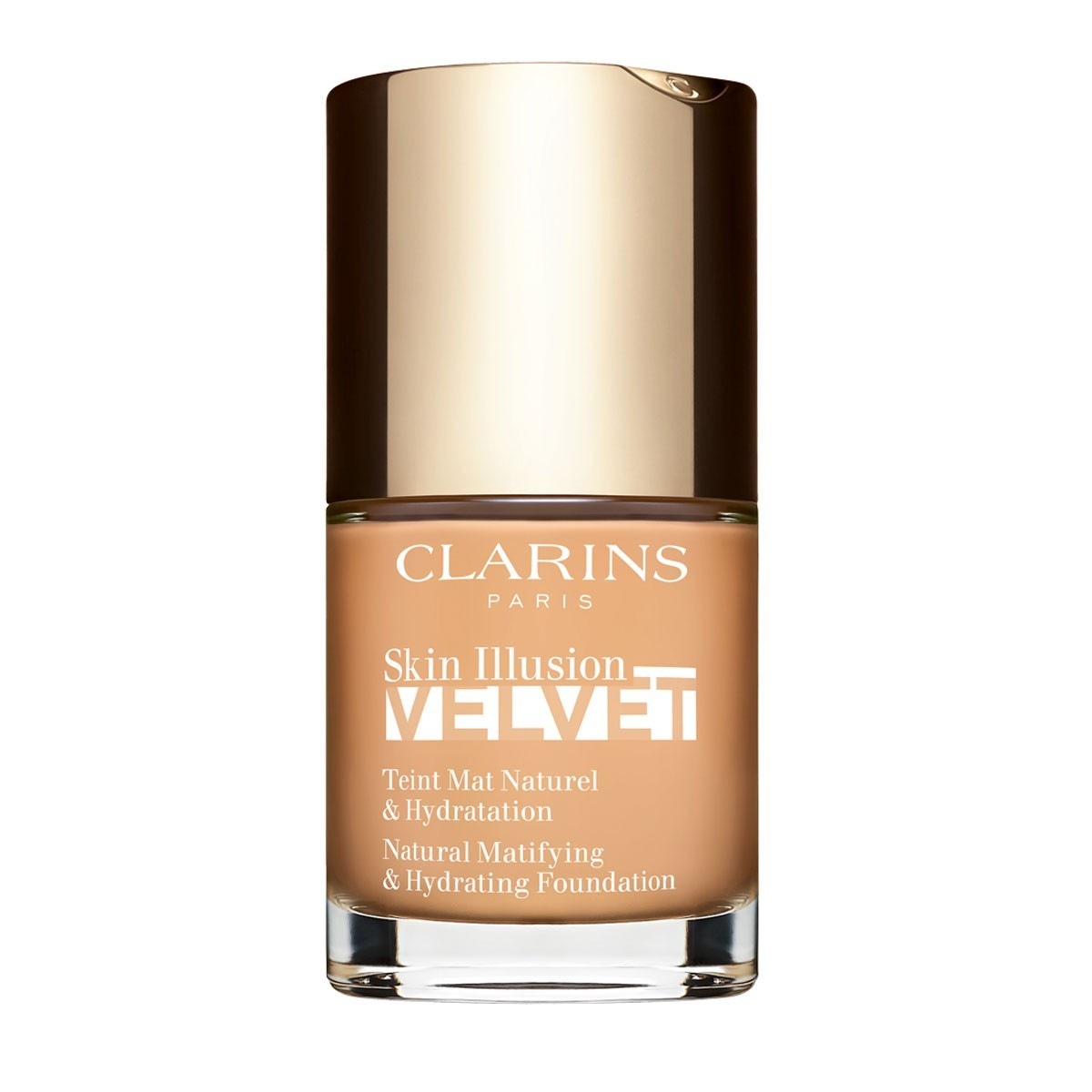 

Тональный крем для лица skin illusion velvet Clarins, 108w - sand, объем 30 мл