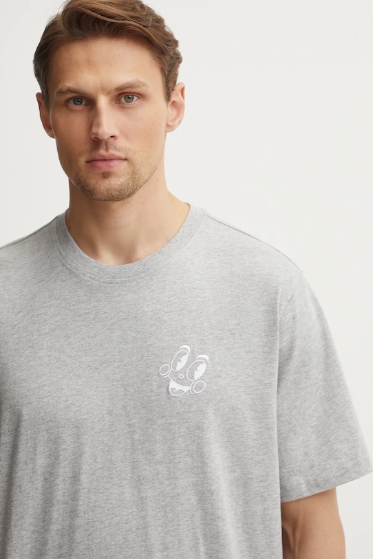 Футболка хлопковая MBN TEE Adidas Originals, серый — фото 3