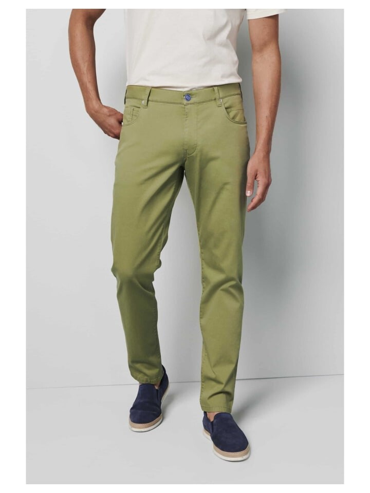 

Брюки чинос Meyer, зеленый