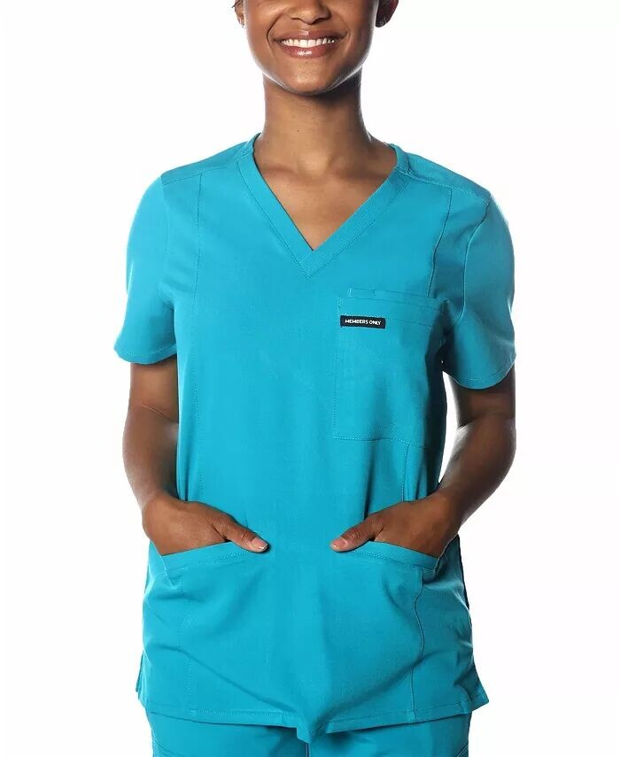 

Женский топ Siena Scrub Members Only, синий