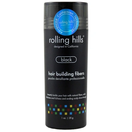 

Волокна для наращивания волос Rolling Hair Building Fibers, черные Rolling Hills