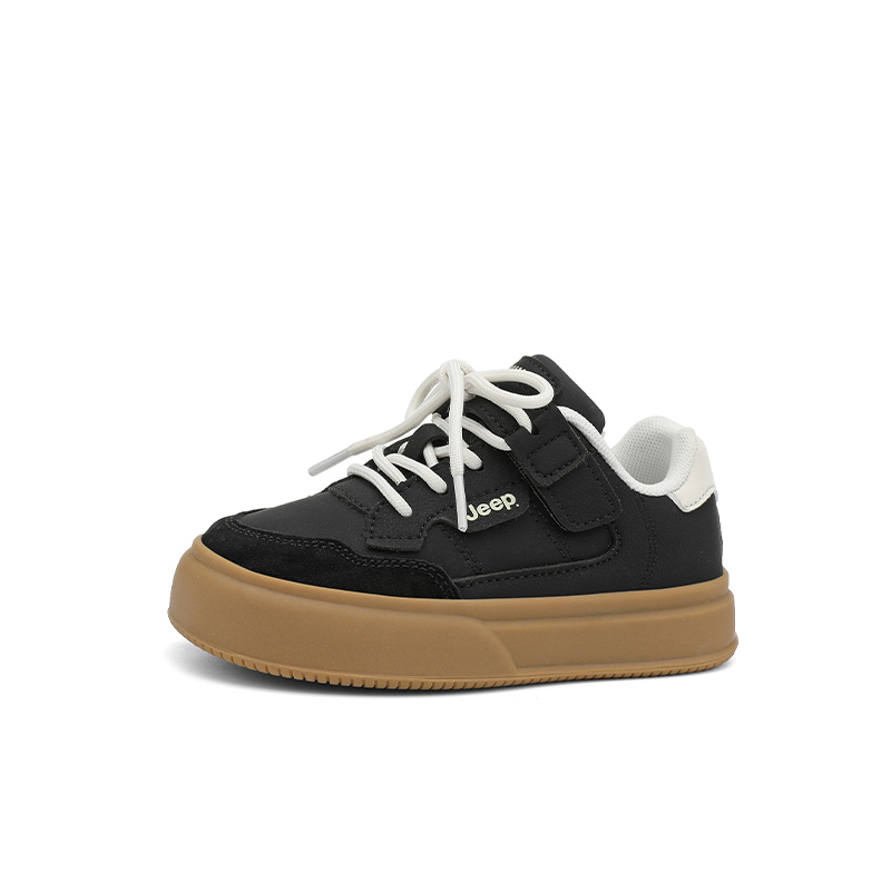 Jeep Spring Morning 20 Low top Skateboard Shoes Black Beige Kids' — фото 3